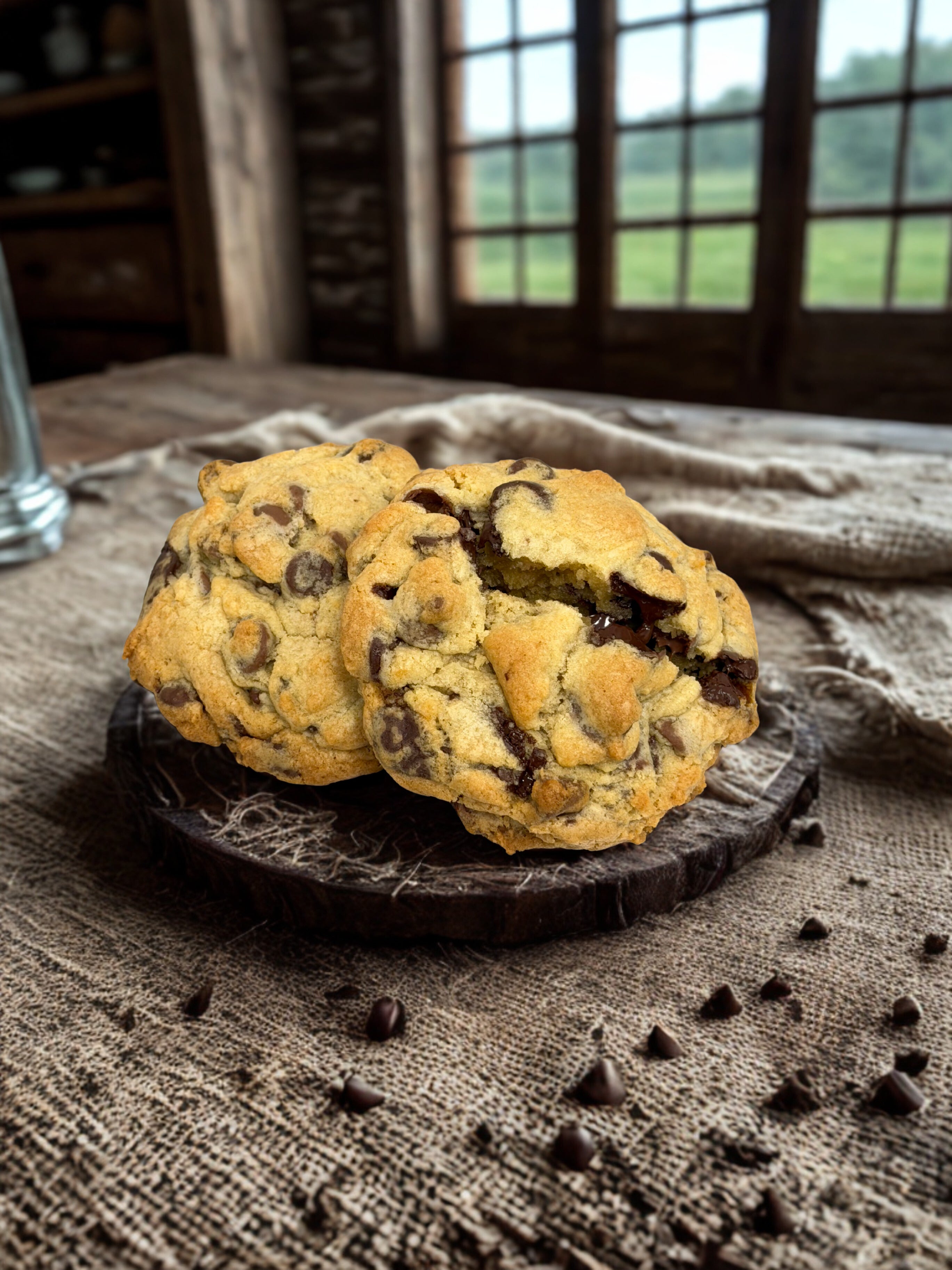 Triple Chocolate Chip Cookie
